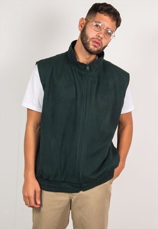 RALPH LAUREN REVERSIBLE FLEECE GILET JACKET