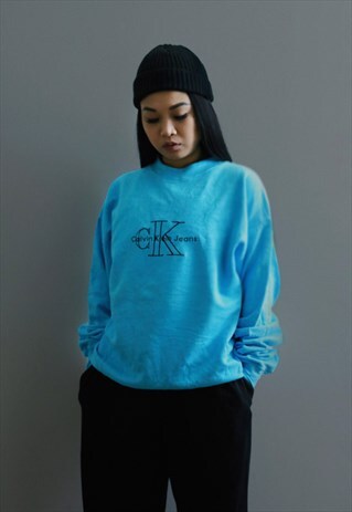 VINTAGE CALVIN KLEIN LOGO SWEATSHIRT