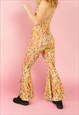 ALL IN ONE STRETCHY SEQUIN JUMPSUIT CROP KICK FLARE 