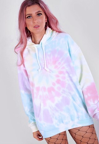 oversized pastel hoodie
