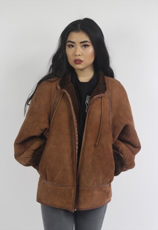 VINTAGE GORGEOUS SUEDE THICK JACKET