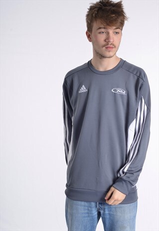 VINTAGE ADIDAS SWEATSHIRT GREY