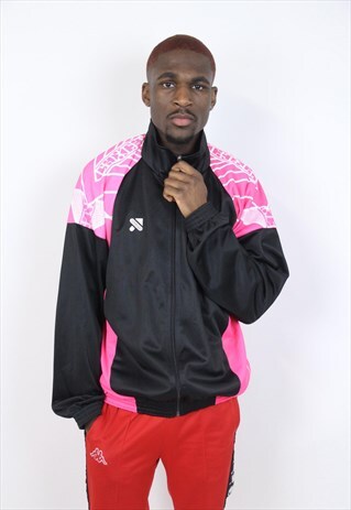 VINTAGE 90'S PATTERNED SPORTS JACKET