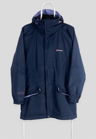 VINTAGE BERGHAUS BLUE GORE-TEX JACKET MEDIUM