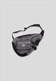 VINTAGE 00S ADIDAS SLING BAG IN SILVER