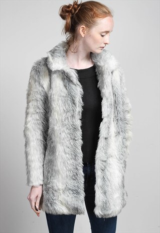 VINTAGE FAUX FUR JACKET