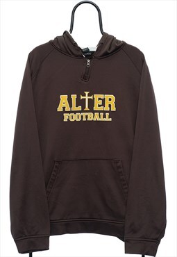 Vintage Alter Football Brown Sports Hoodie Mens