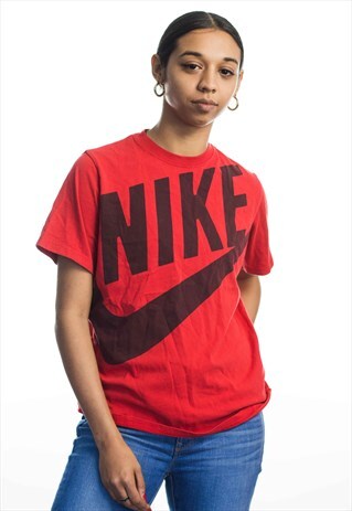 VINTAGE NIKE LOGO T-SHIRT 90S L 5.4