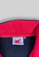 HONDA RACING FLEECE ZIP UP JACKET IN BLACK