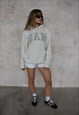 VINTAGE GAP HOODIE IN CREAM