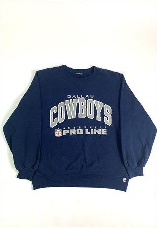 RUSSELL ATHLETIC DALLAS COWBOYS PRO LINE SWEATER