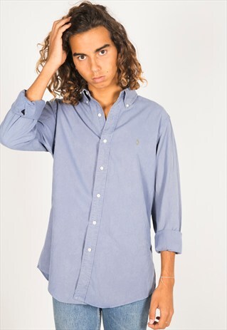 VINTAGE POLO RALPH LAUREN SHIRT / S4110C402