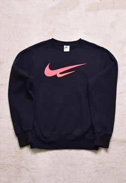 Vintage Nike Black Logo Sweater
