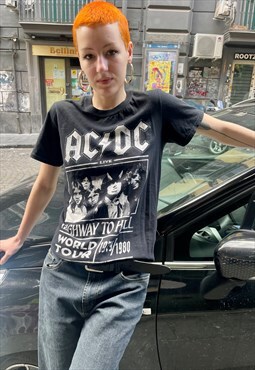 Vintage AC/DC Highway to Hell tour t-shirt
