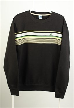 Hang Ten California Vintage Crewneck Sweatshirt Black Size L