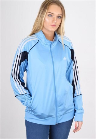 VINTAGE BLUE ADIDAS SPORTS JACKET