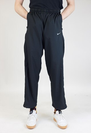 VINTAGE 90'S NIKE BLACK TRACKSUIT BOTTOMS