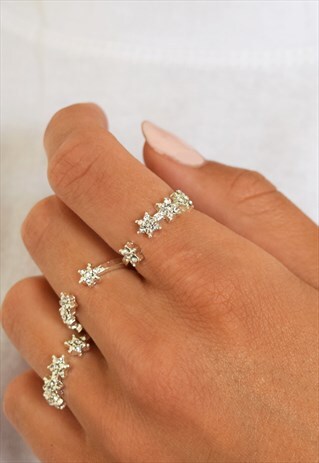 CRYSTAL MOON RINGS