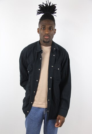 VINTAGE LEVI'S NAVY SHIRT