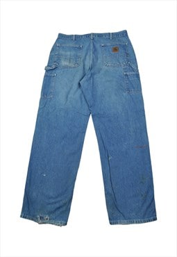 Vintage Carhartt Carpenter Denim Jeans Blue W36 L32