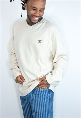 VINTAGE EMBROIDED TIMBERLAND SWEATER