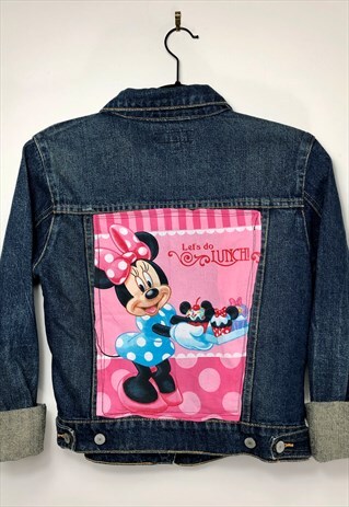 REWORKED VINTAGE DISNEY MINI MOUSE DENIM JACKET