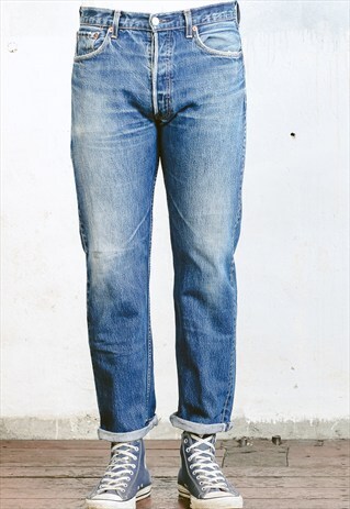 VINTAGE LEVI'S 501 FADED JEANS
