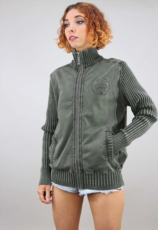 VINTAGE RETRO NAPAPIJRI TRACK TOP