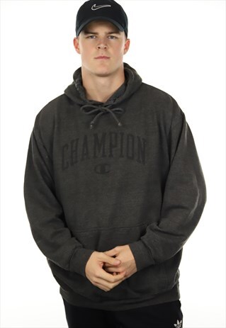 VINTAGE CHAMPION HOODIE GREY