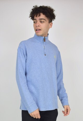VINTAGE 90'S RALPH LAUREN 1/4 ZIP JUMPER