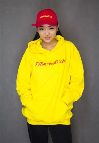 NEW IN - TRAPWATCH YELLOW HOODIE