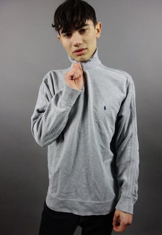 THE GREY RALPH LAUREN 1/4 ZIP
