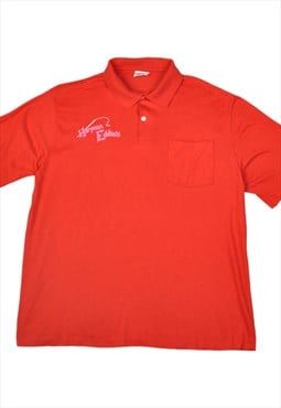 Vintage  N.Y. Polo Shirt Red Ladies XL