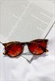 TORTOISE SHELL TRADITIONAL STYLE SUNGLASSES
