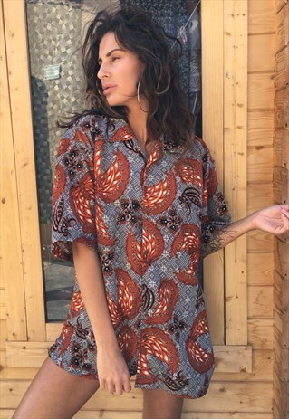 OVERSIZED RETRO 90S 80S VINTAGE UNISEX FESTIVAL SHIRT