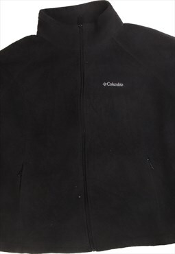 Vintage 90's Columbia Fleece Jumper Spellout Full Zip Up