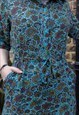 RUN AND FLY PAISLEY PRINT  JUMPSUIT