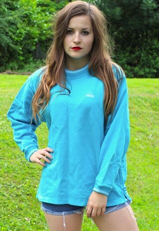 VINTAGE ADIDAS SWEATSHIRT JUMPER - MEDIUM - RETRO FESTIVAL