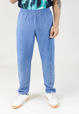 blue tracksuit bottoms