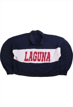 Vintage 90's Wild Fable Sweatshirt Languna Crewneck Navy
