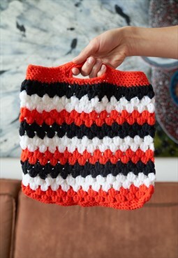 Handmade Crochet Mini shopping bag
