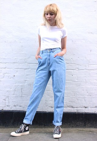 VINTAGE 90S HIGH WAIST MOM JEANS