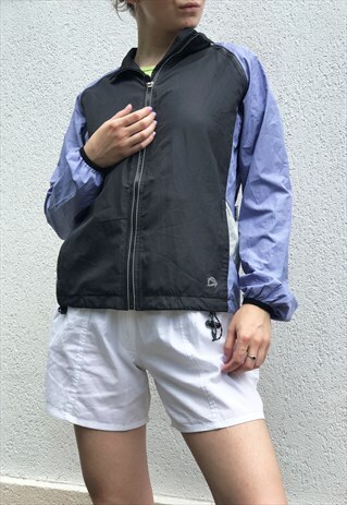 90S TRACKING JACKET WITH DETACHABLE SLEEVES