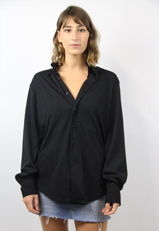 VINTAGE BLACK SOFT SHIRT