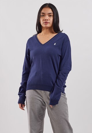 VINTAGE RALPH LAUREN V-NECK JUMPER