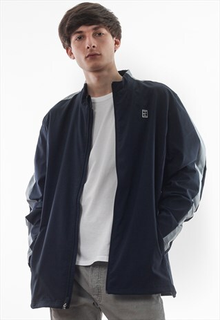 VINTAGE NIKE CHALLENGE COURT TENNIS TRACKSUIT BLACK