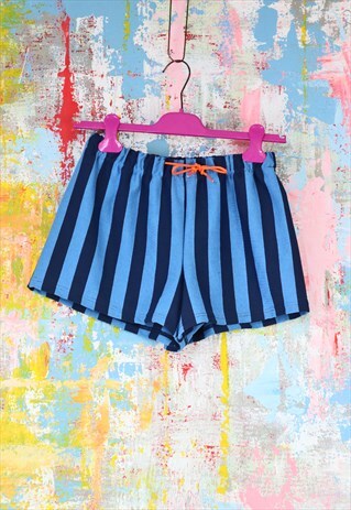SHORTS IN BLUE STRIPE