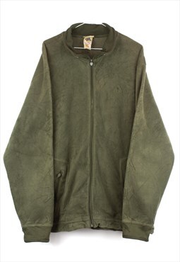 Vintage Adidas zip up Fleece Jumper in Green XL