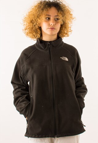 VINTAGE BLACK THE NORTH FACE WINDWALL FLEECE