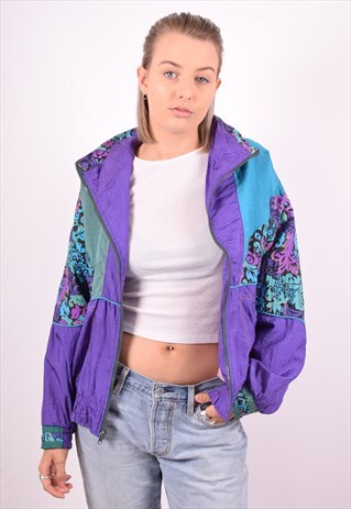 PATAGONIA WOMENS VINTAGE JACKET MEDIUM MULTI 90'S